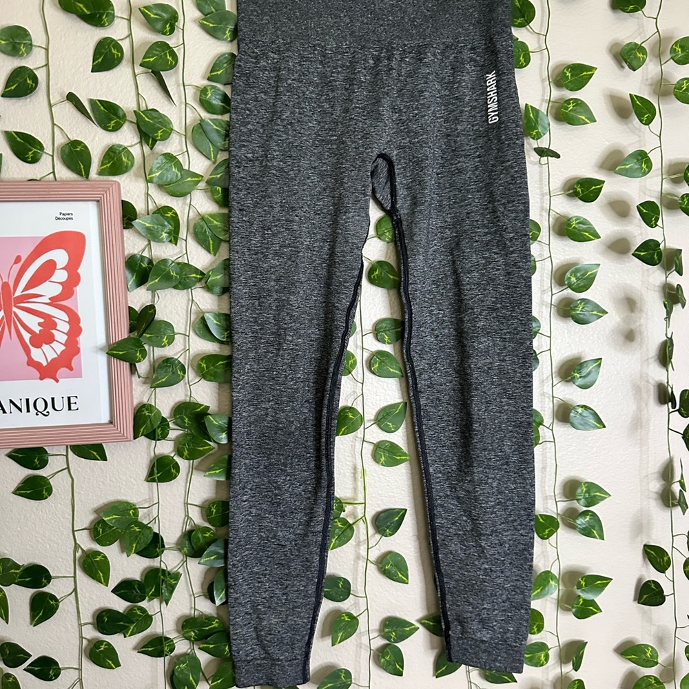 Womens gymshark leggings grey one size